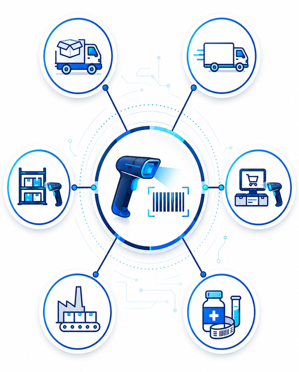 Barcodescanner für Lager, Logistik & Industrie
