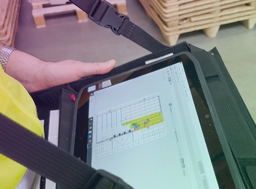 Netzwerk-Technologien - Site Survey Beispielmotiv
