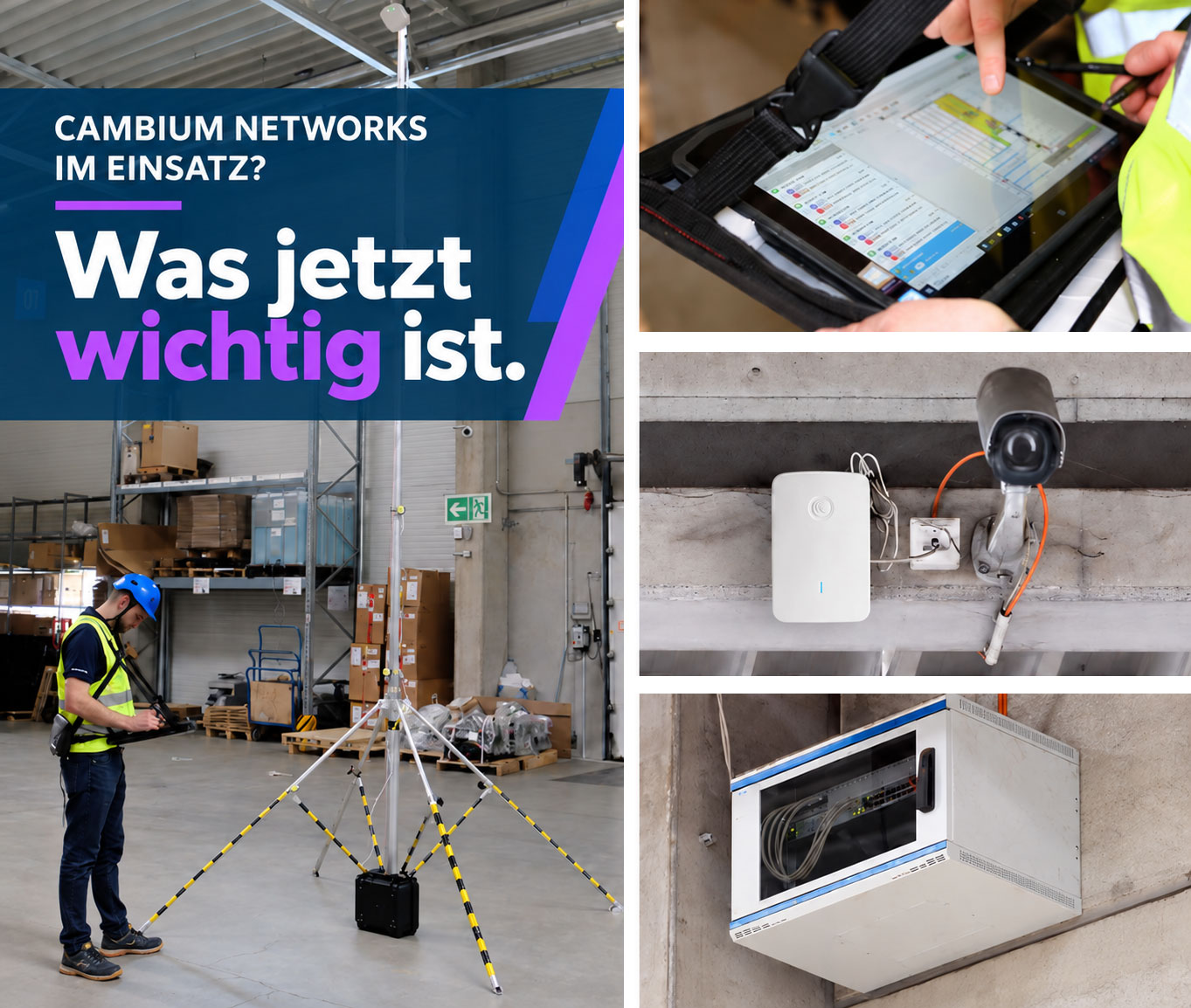 Cambium Networks - Infrastruktur prüfen lassen