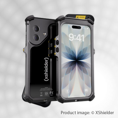 Explosion-protected smartphone case and complementary mobile solutions for hazardous areas - example image
